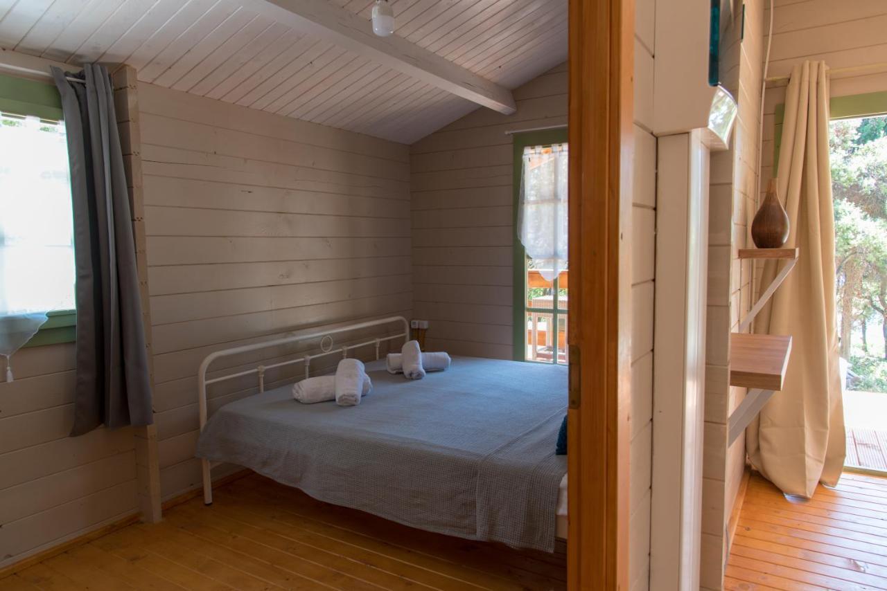 Metaxaki Villa Mikros Gialos Bagian luar foto