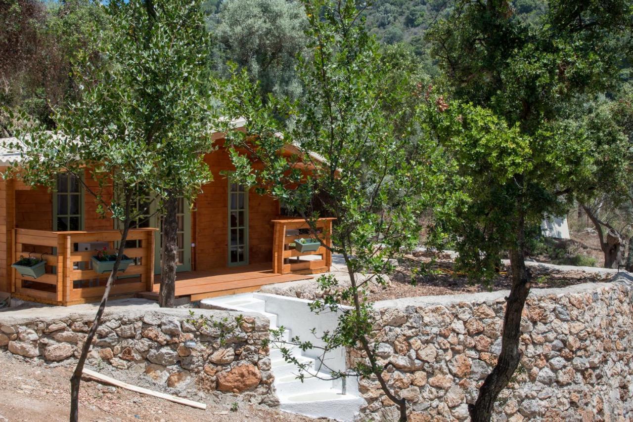 Metaxaki Villa Mikros Gialos Bagian luar foto