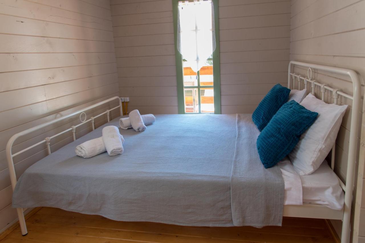 Metaxaki Villa Mikros Gialos Bagian luar foto